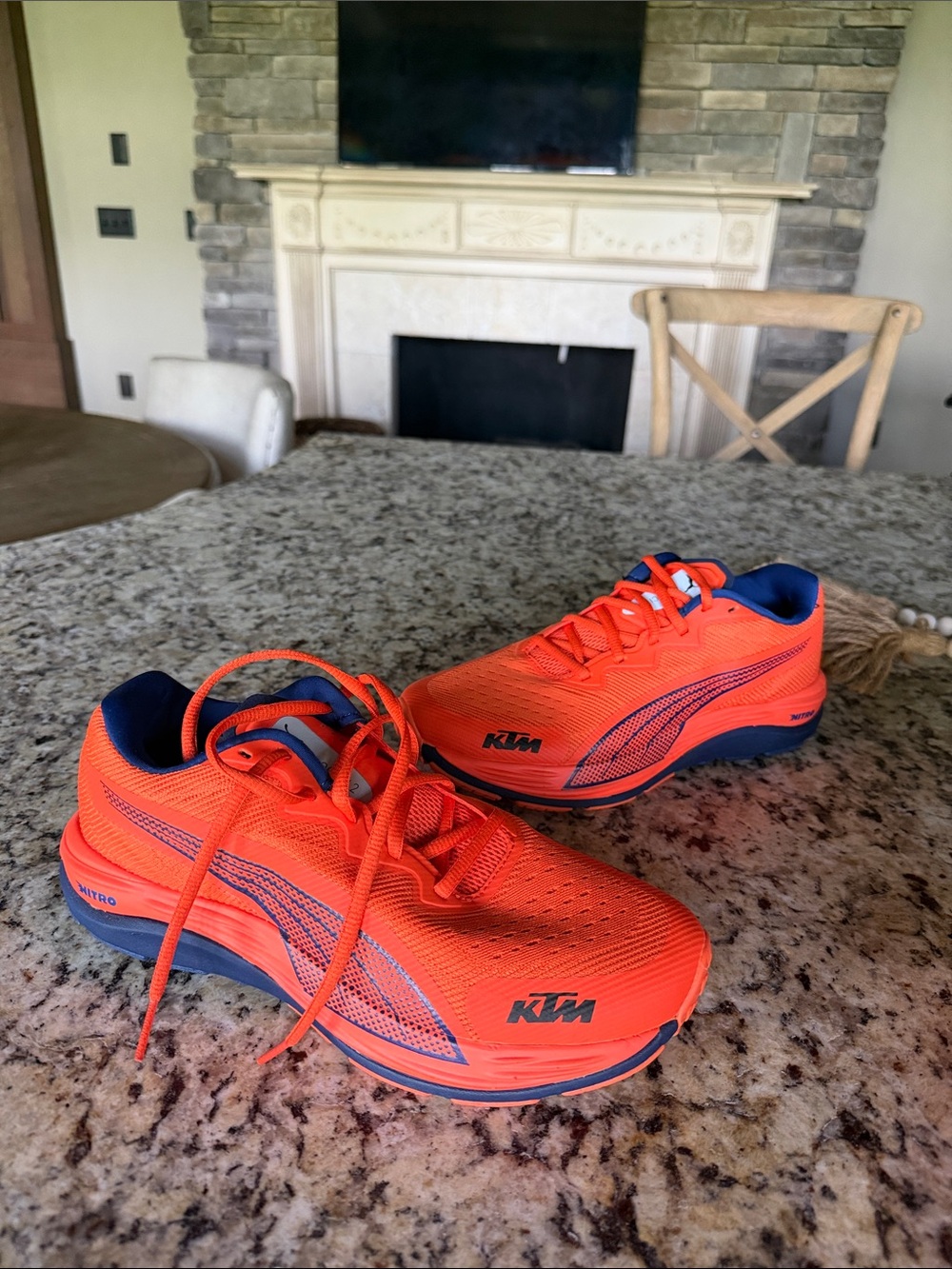 Puma Velocity 2 KTM RACING Athletic Shoes KTM SIZE  7 MENS WOMENS 8.5